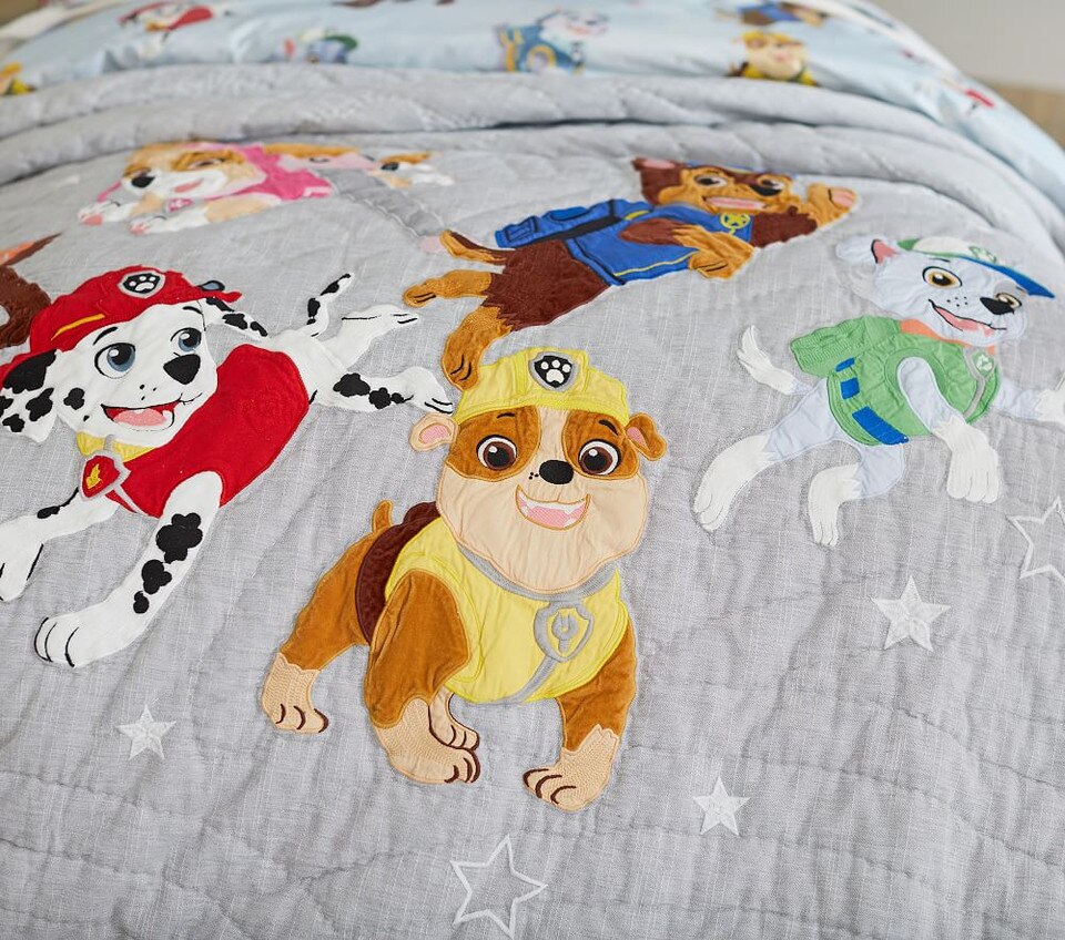 paw patrol quilt cover big w